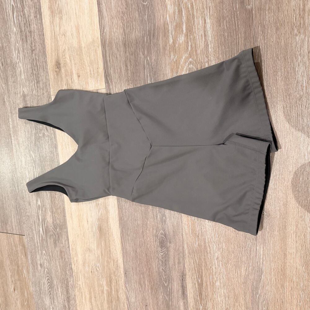 Varley Women's One Piece Athletic Gray Let’s Go Juni All In One Romper XS - Picture 3 of 6